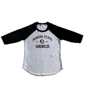 FSU Florida Seminoles velvet sleeves  Sweatshirt size M